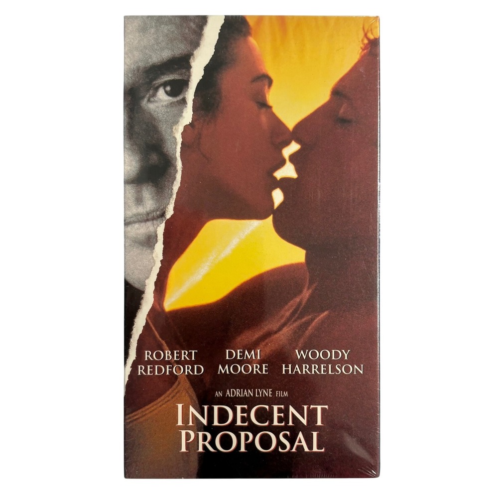 Indecent Proposal VHS 1993 Movie Robert Redford Demi Moore Factory Sealed New